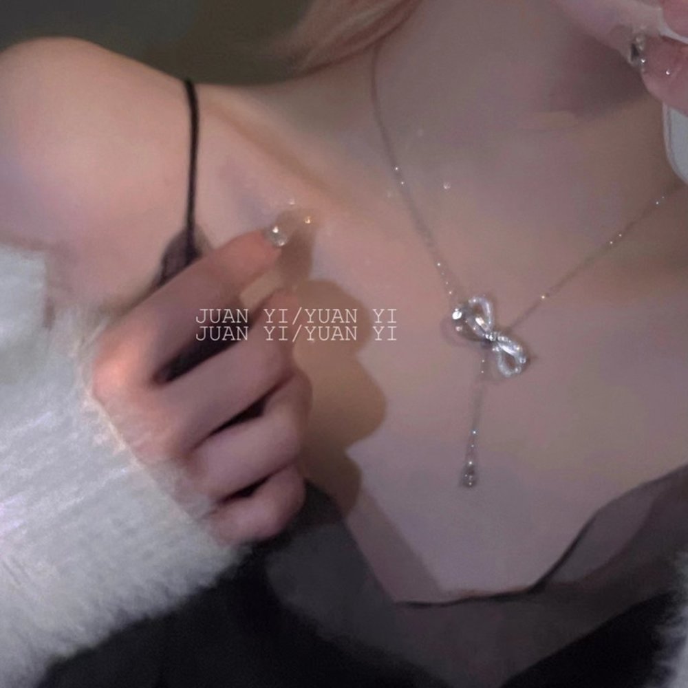 bow necklace - Picture 3 of 14